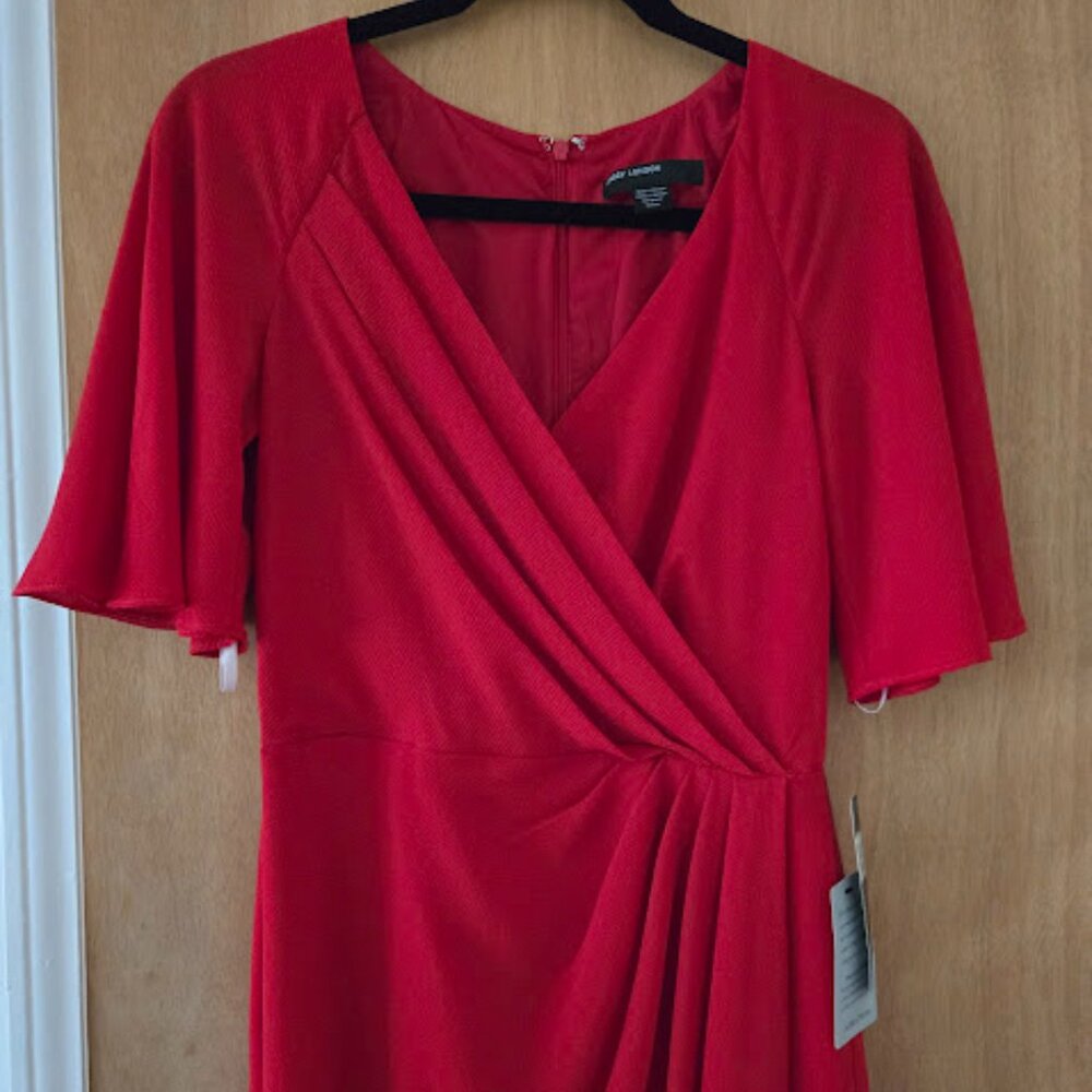Maggie London Salsa Red Dress – Size 4 NWT